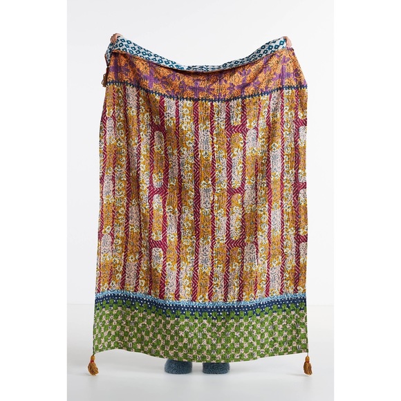 Anthropologie Other - Anthropologie-Upcycled Vendima Throw Blanket NWT